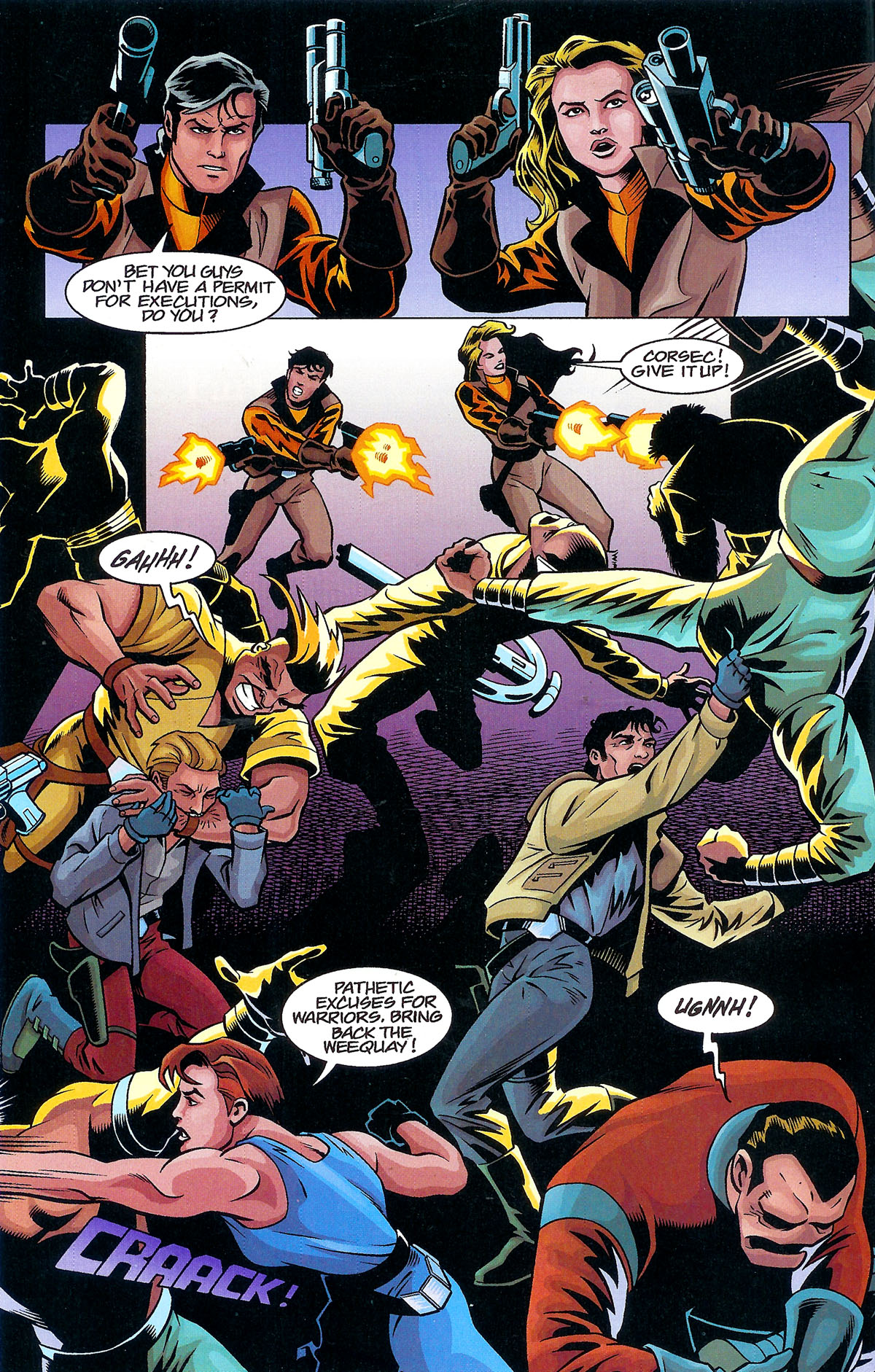 Read online Star Wars: X-Wing Rogue Squadron comic -  Issue #27 - 4