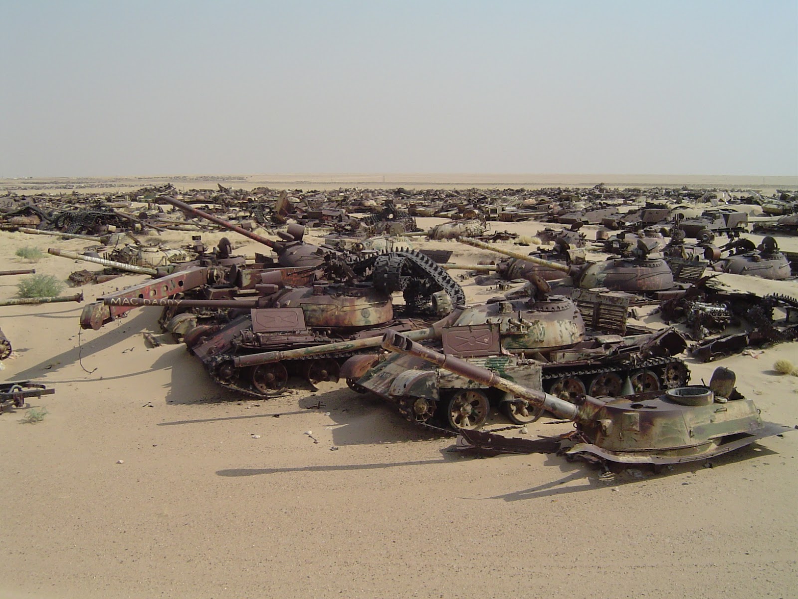 1000 Amazing Places 973 Tank Graveyard, Kuwait