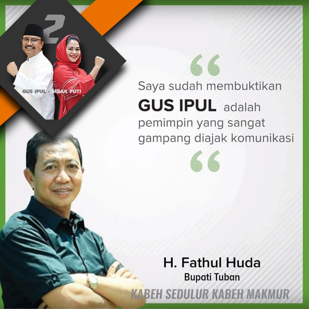 Bupati Tuban : Santri dan Warga NU harus ikuti pesan kiai dukung Gus Ipul