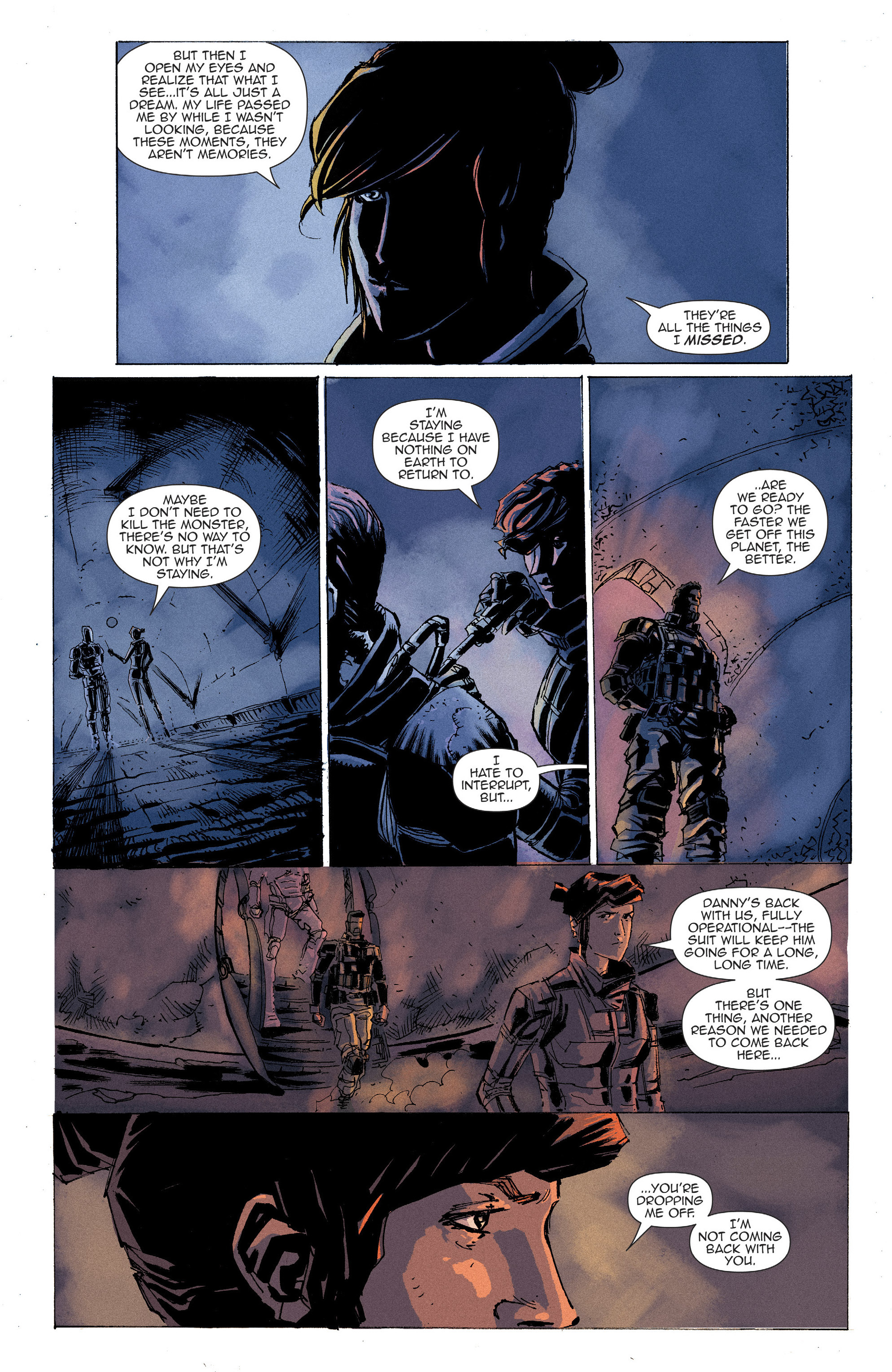 Read online Roche Limit: Clandestiny comic -  Issue #5 - 5