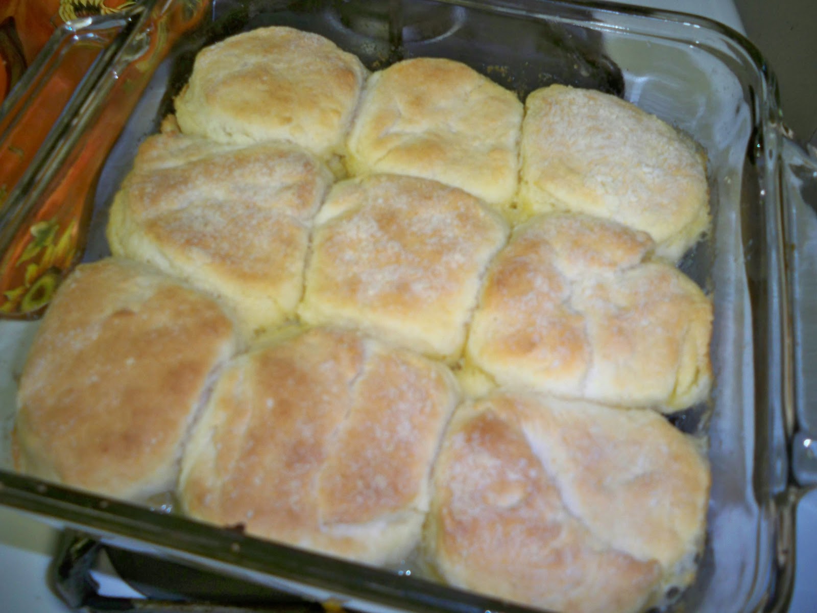 Gramma's in the kitchen 7Up biscuits