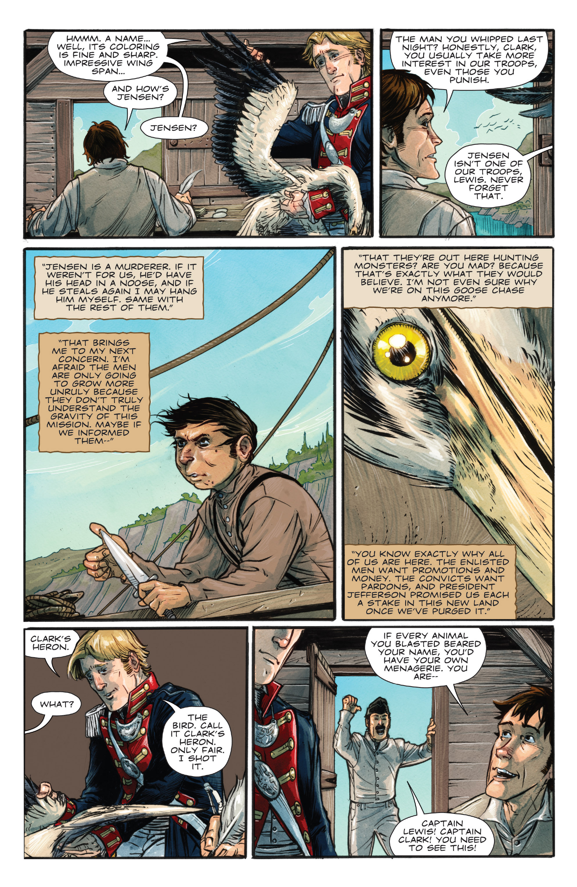 Read online Manifest Destiny comic -  Issue # _TPB 1 - 9