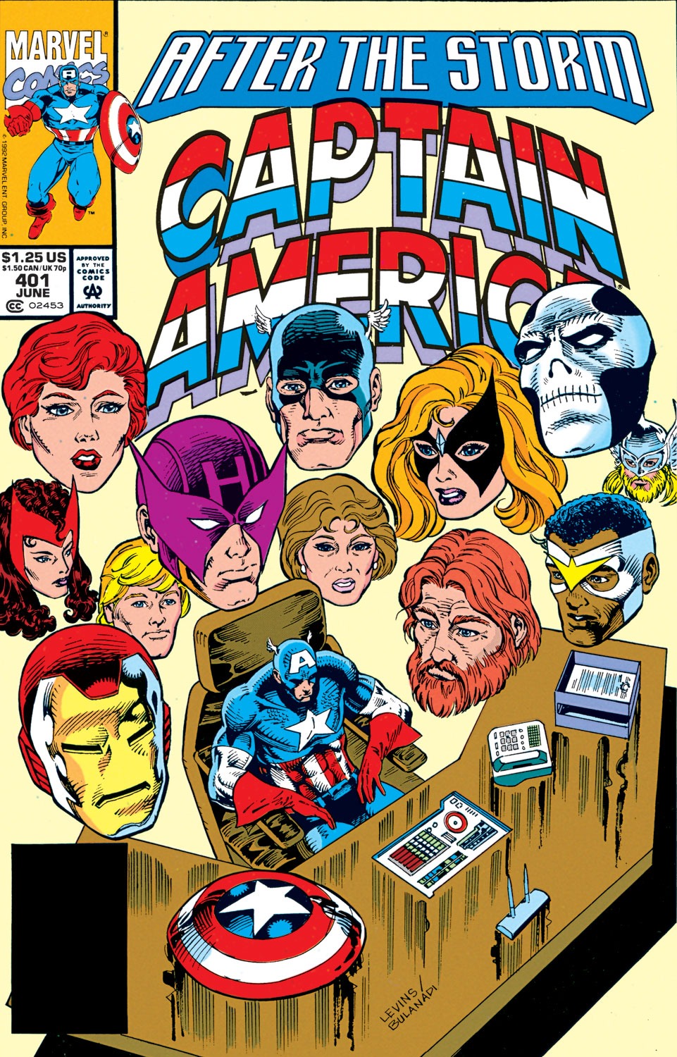 Captain America (1968) Issue #401 #350 - English 1