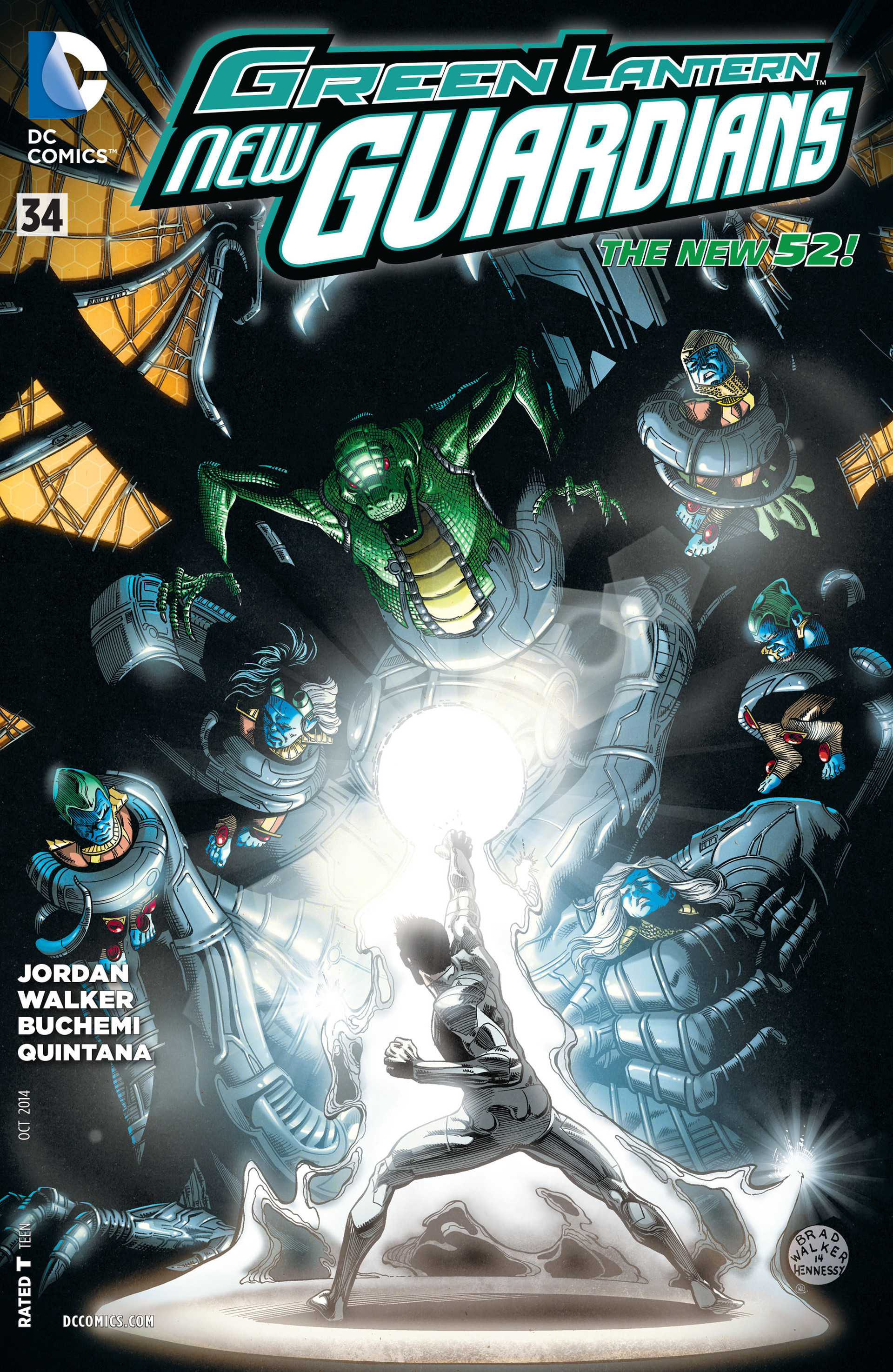 Read online Green Lantern: New Guardians comic -  Issue #34 - 1