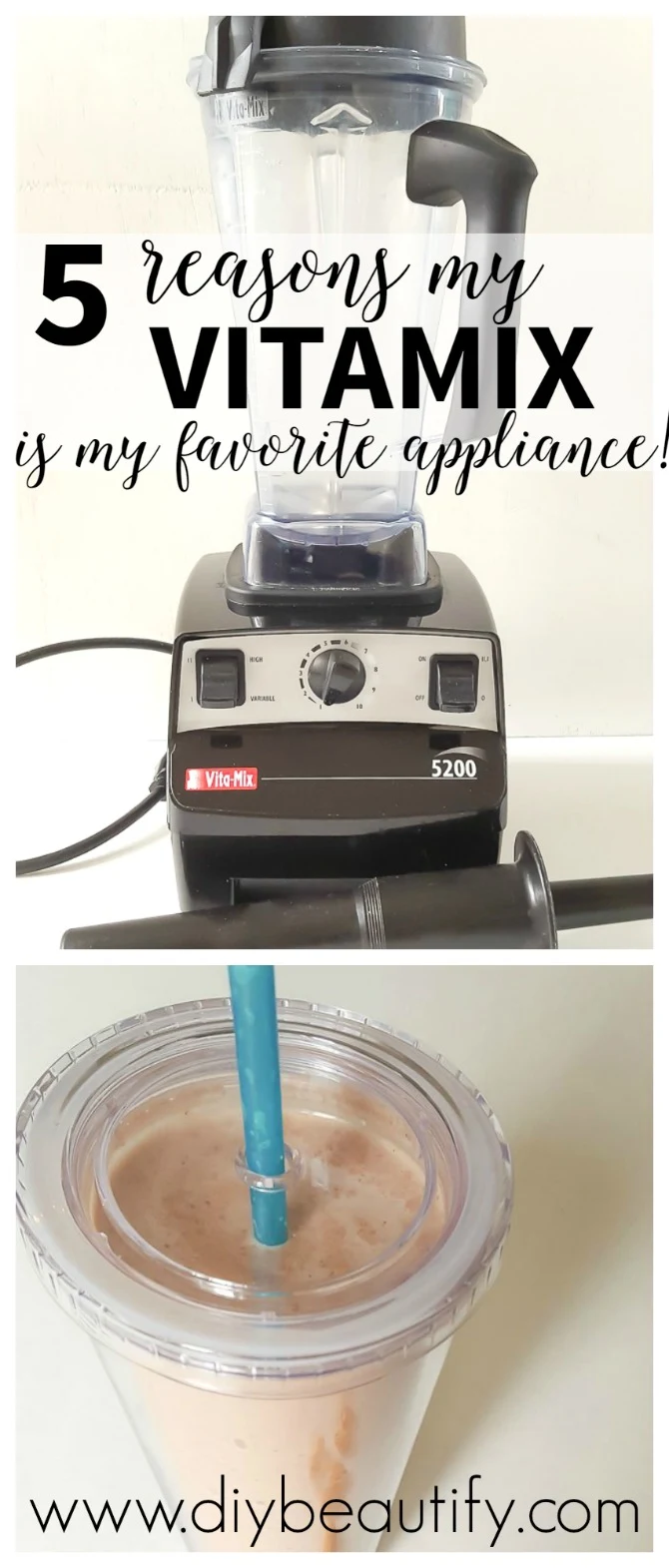 Vitamix and Power Smoothie Recipe DIY Beautify Creating Beauty at Home