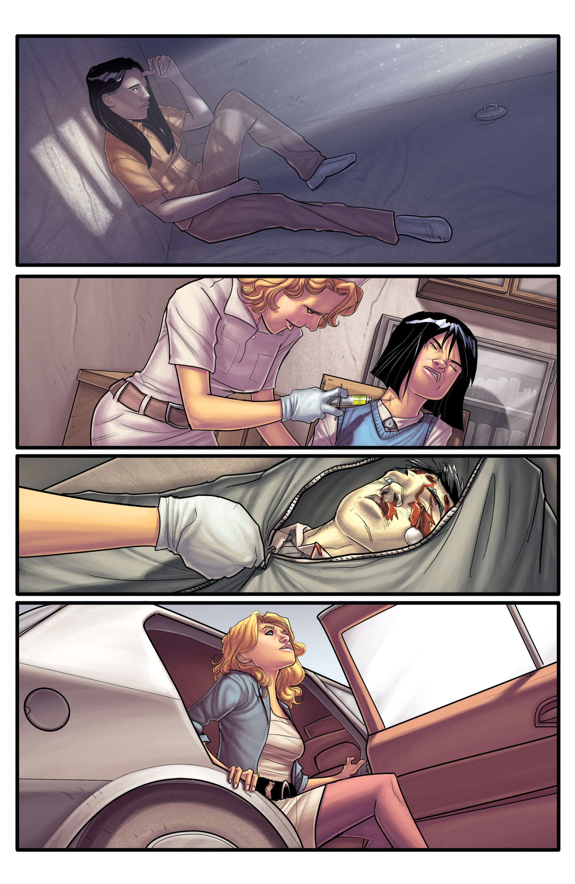 Read online Morning Glories comic -  Issue # _TPB 4 - 195