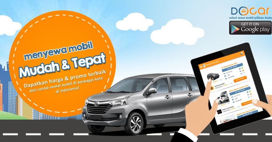 Aplikasi layanan sewa mobil online Solo Jogja Semarang dan kota besar