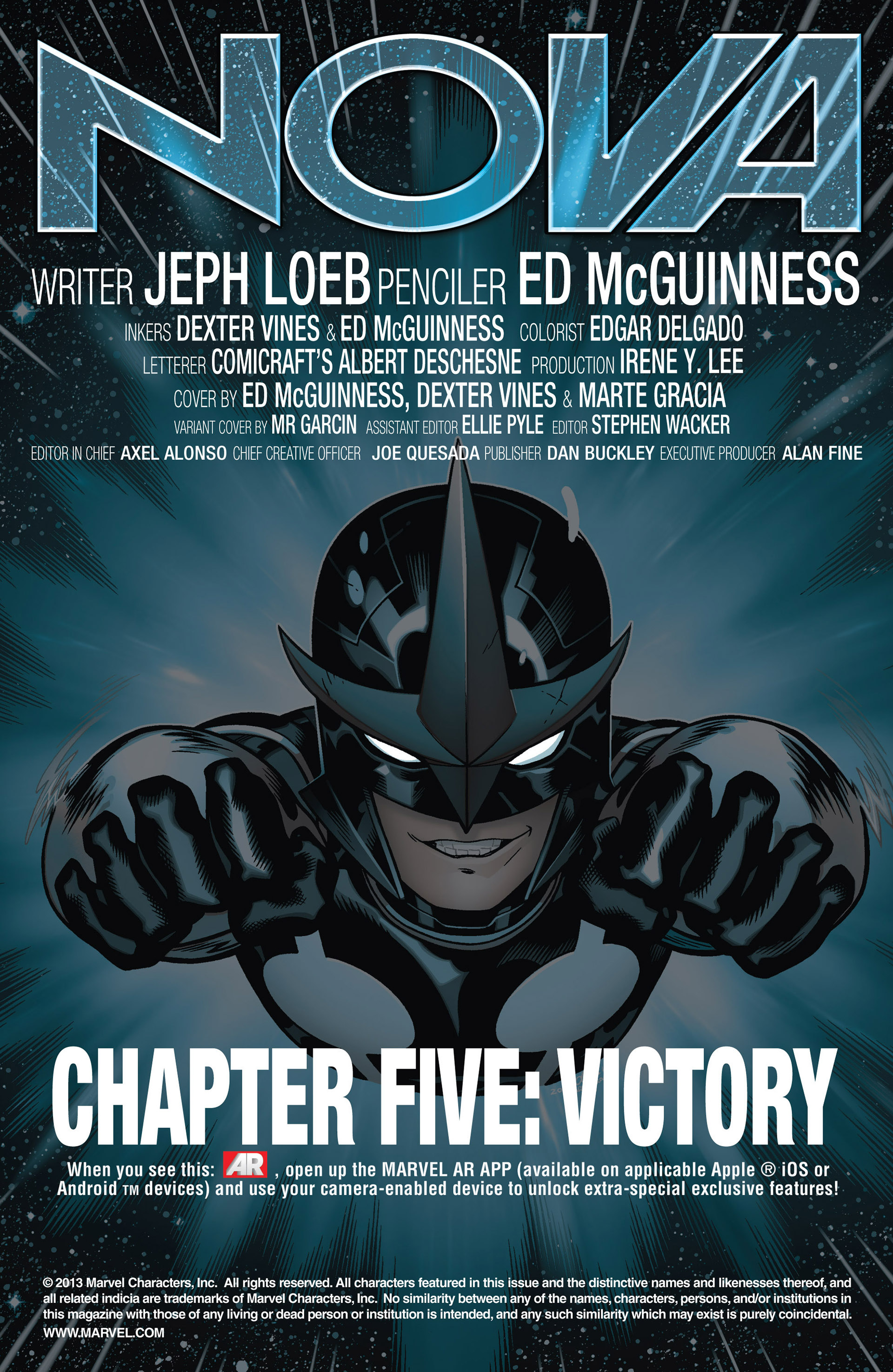 Read online Nova (2013) comic -  Issue #5 - 2
