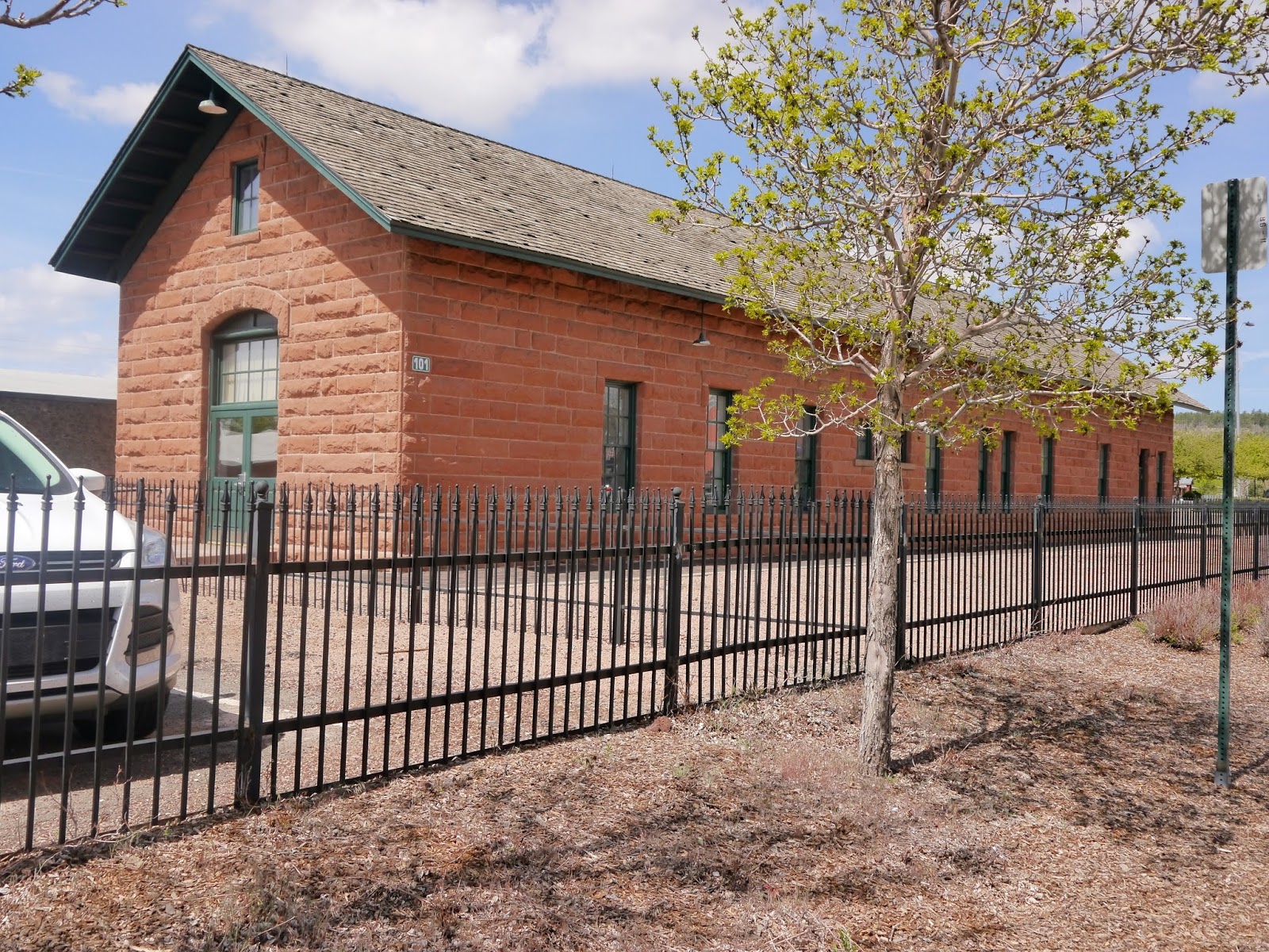 American Travel Journal Historic Railroad Depot Flagstaff