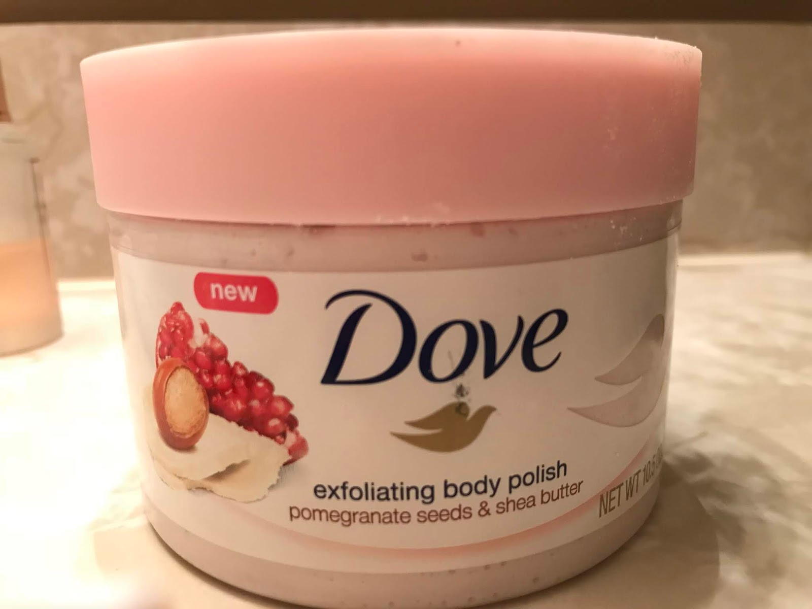 A Day At 523 Review Dove Exfoliating Body Polish and some minor