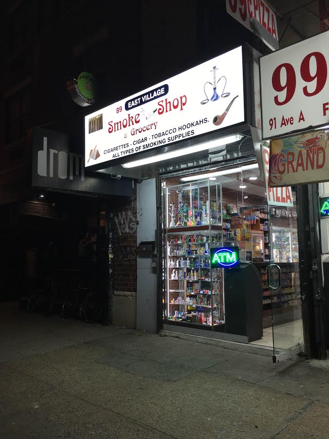 EV Grieve East Village Smoke Shop & Grocery now open on Avenue A