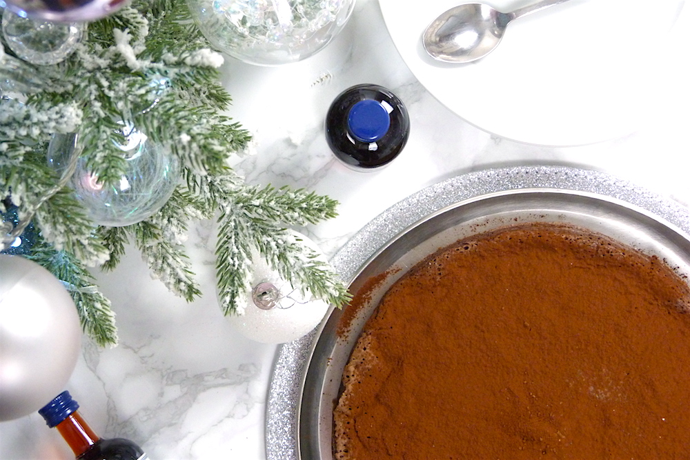 Sunken Chocolate and Sloe Gin Cake // with Hayman's Gin Lucyy Writes