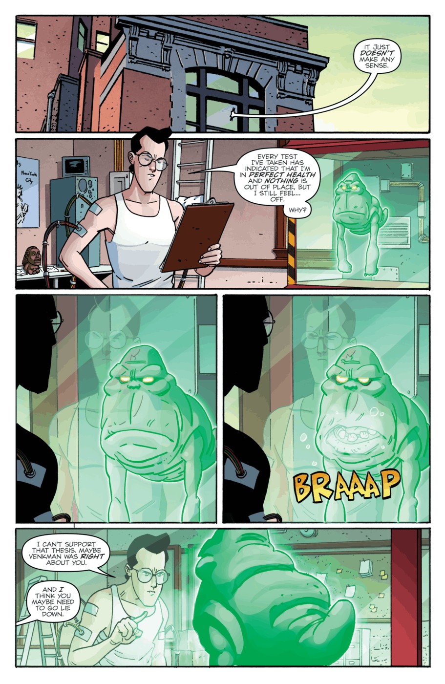 Read online Ghostbusters (2013) comic -  Issue #7 - 11