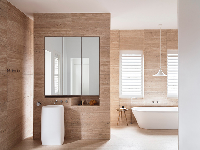 Textural Bathrooms to Inspire x 3