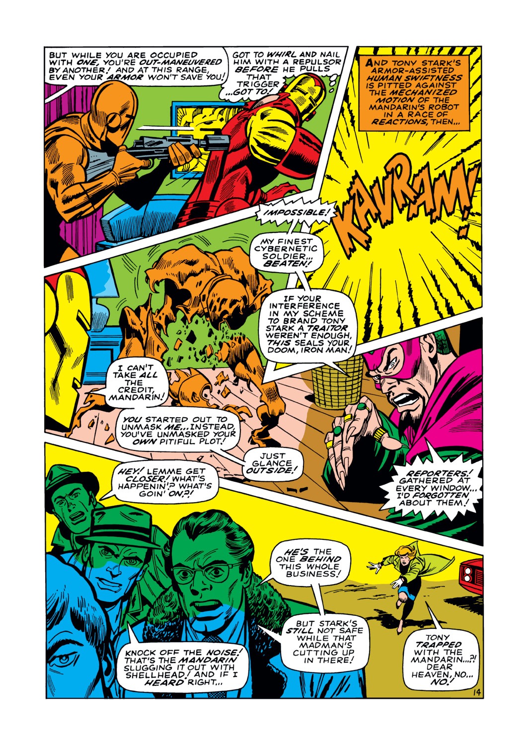 Read online Iron Man (1968) comic -  Issue #11 - 15