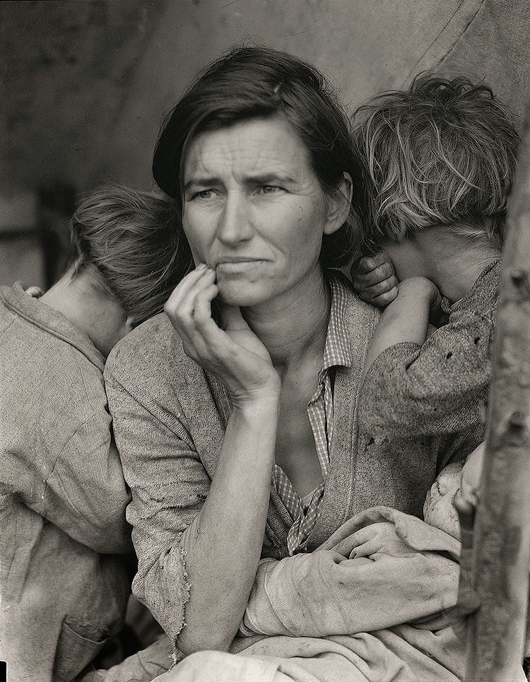 Heartbreaking Dust Bowl s photographs taken by Dorothea Lange during the 1930s - 35
