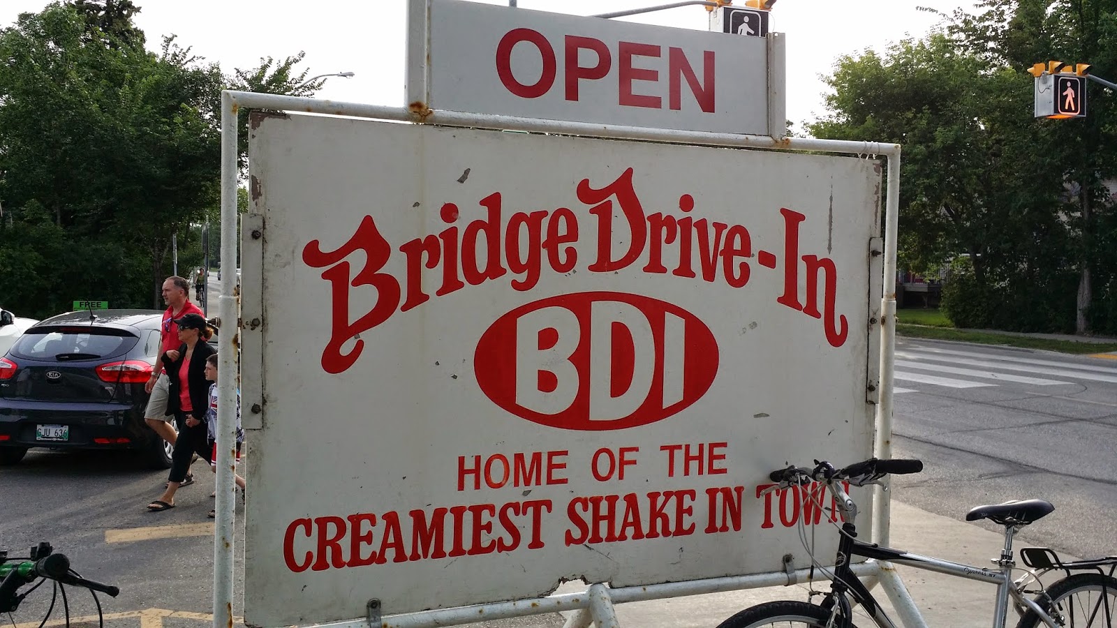 To a classic Bridge DriveIn