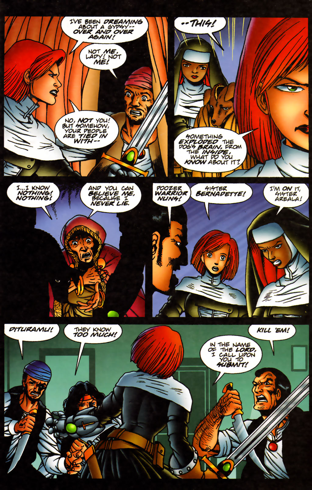 Read online Warrior Nun Areala: Scorpio Rose comic -  Issue #2 - 5