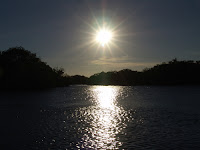 Mangle Point at night, Fernandina, Galapagos