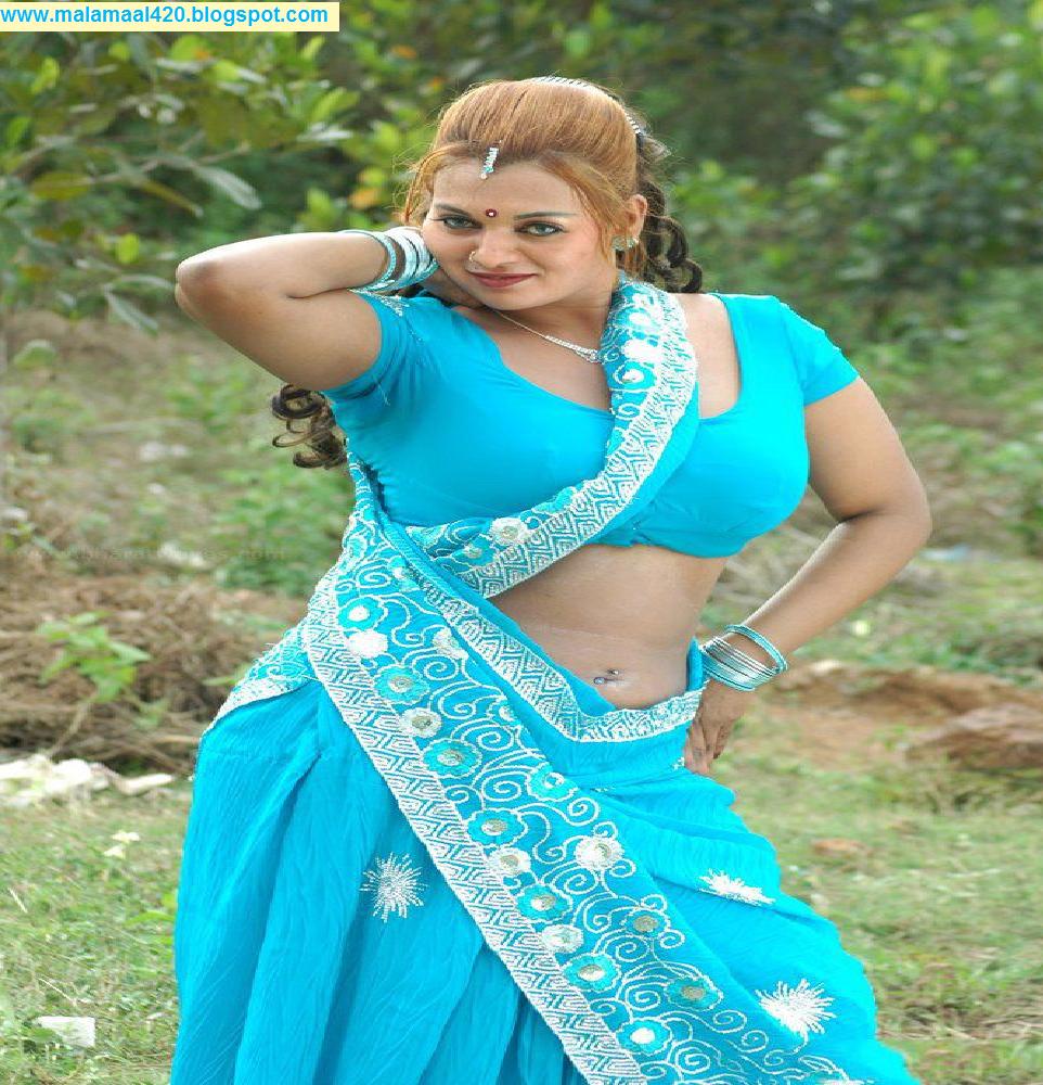 962px x 1000px - Sexy Bollywood's Actress & Mallu's: Bhanu Mall In Blue Blouse Hot ...