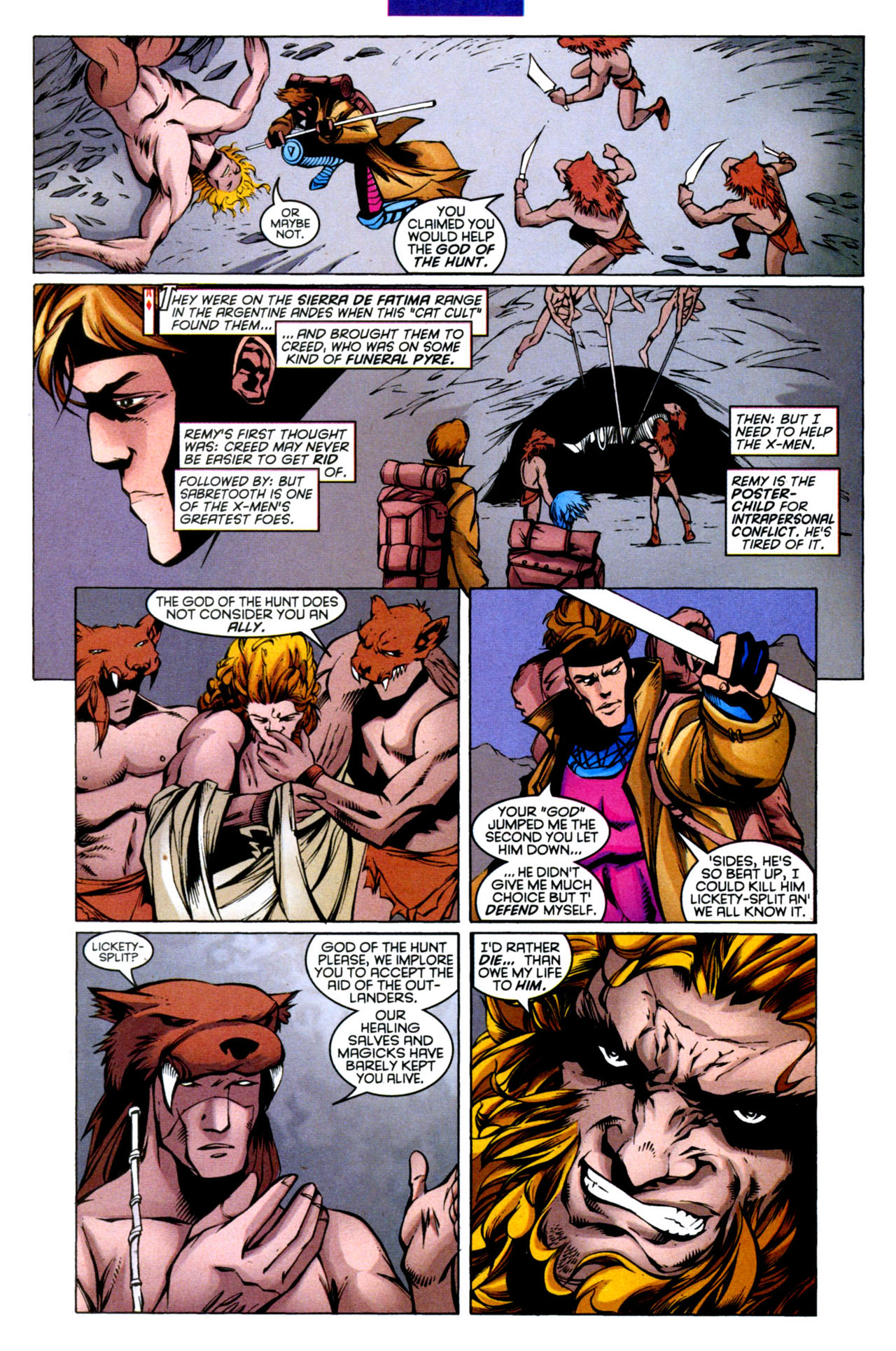 Read online Gambit (1999) comic -  Issue #9 - 4