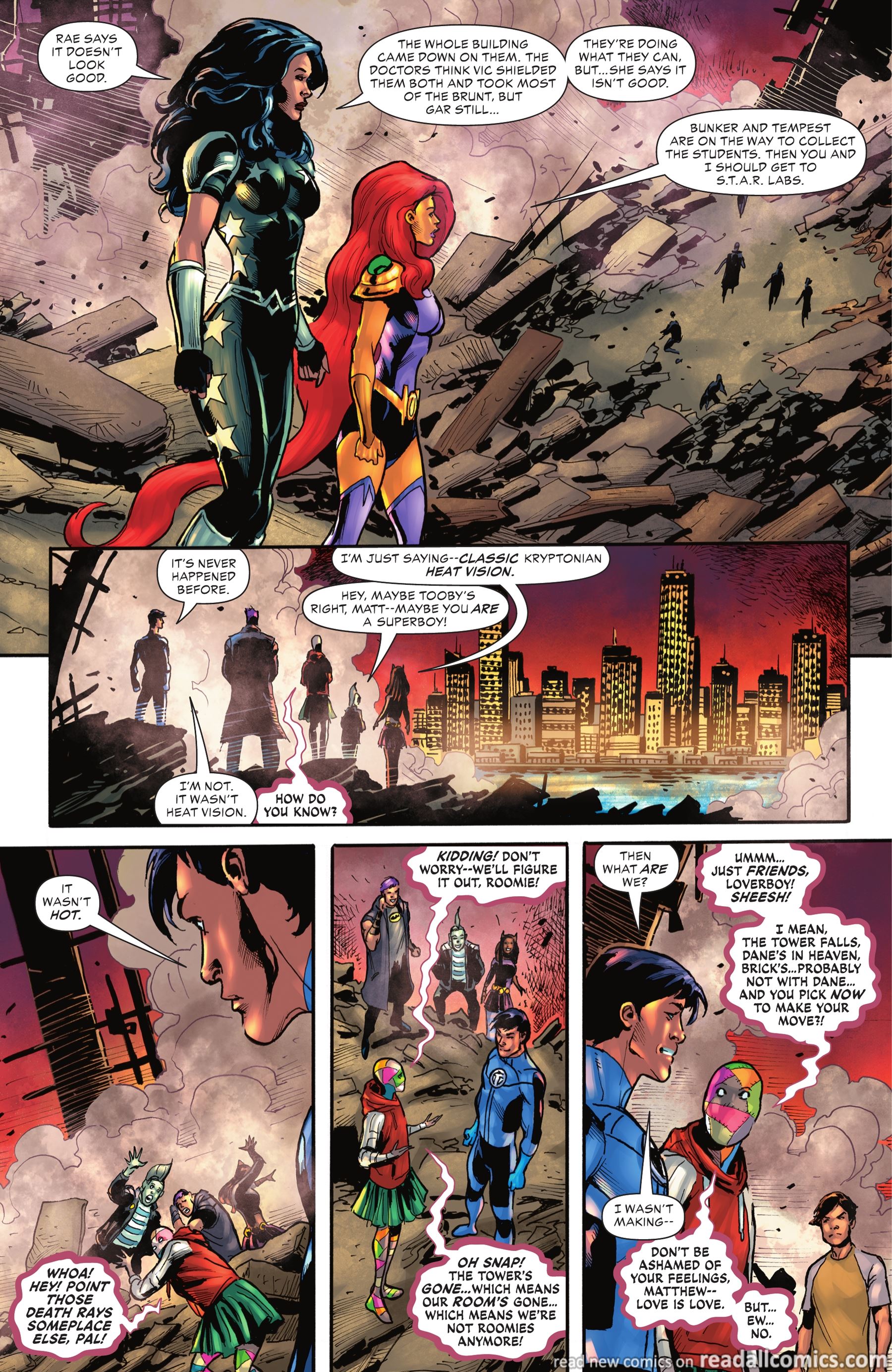 Teen Titans Academy #1 chapter 12 page 20