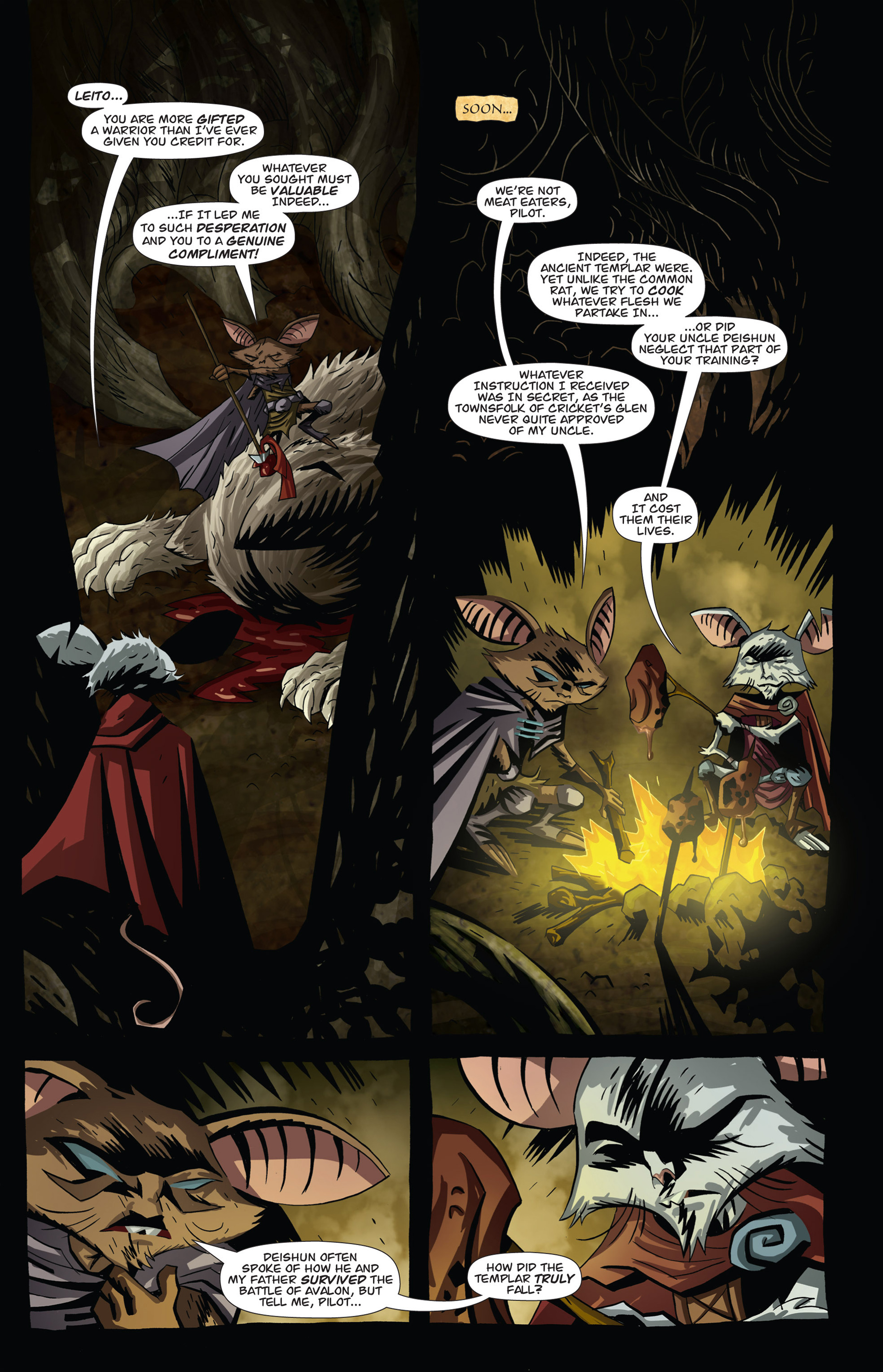 Read online The Mice Templar Volume 4: Legend comic -  Issue #6 - 7