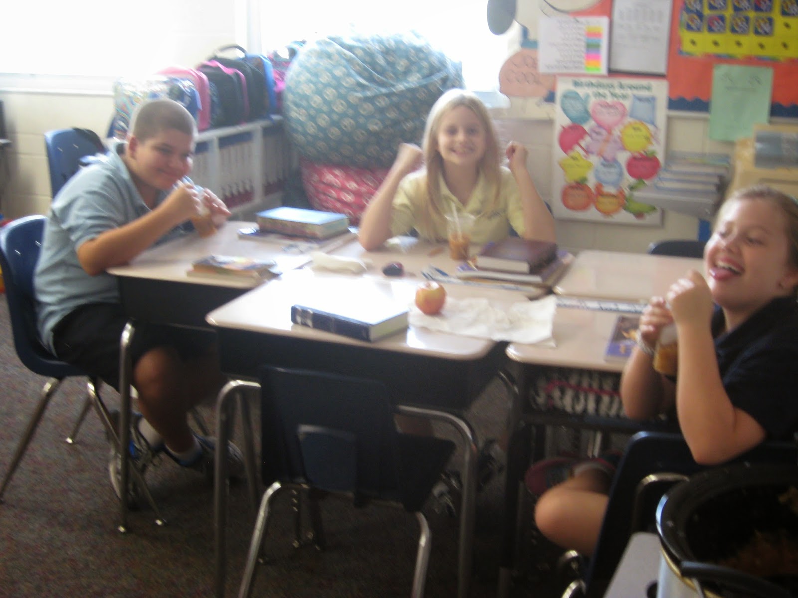 Mrs.Sanders 4th grade class September 2014