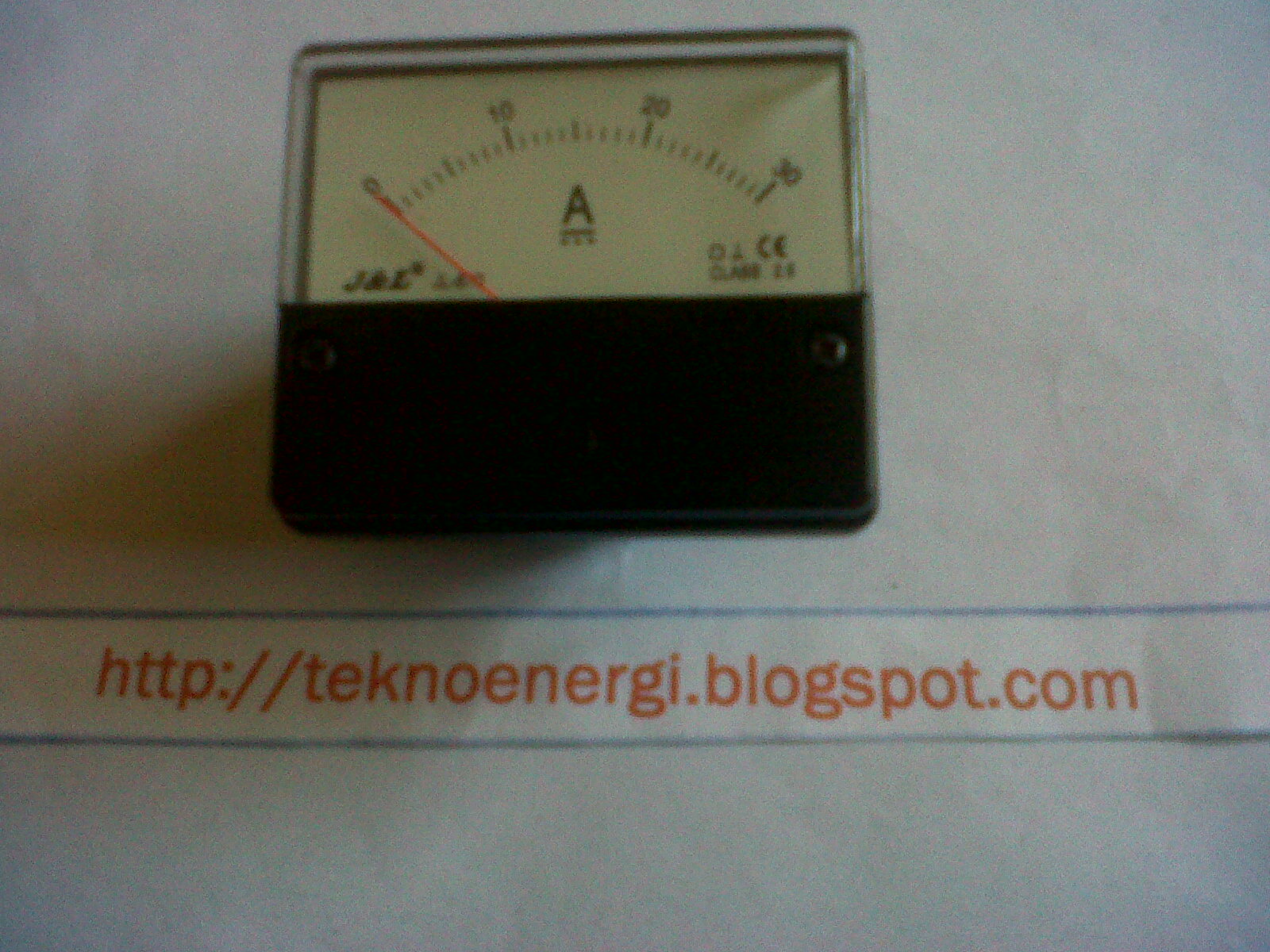 Tekno Energi Pengertian & Cara Penggunaan Amperemeter