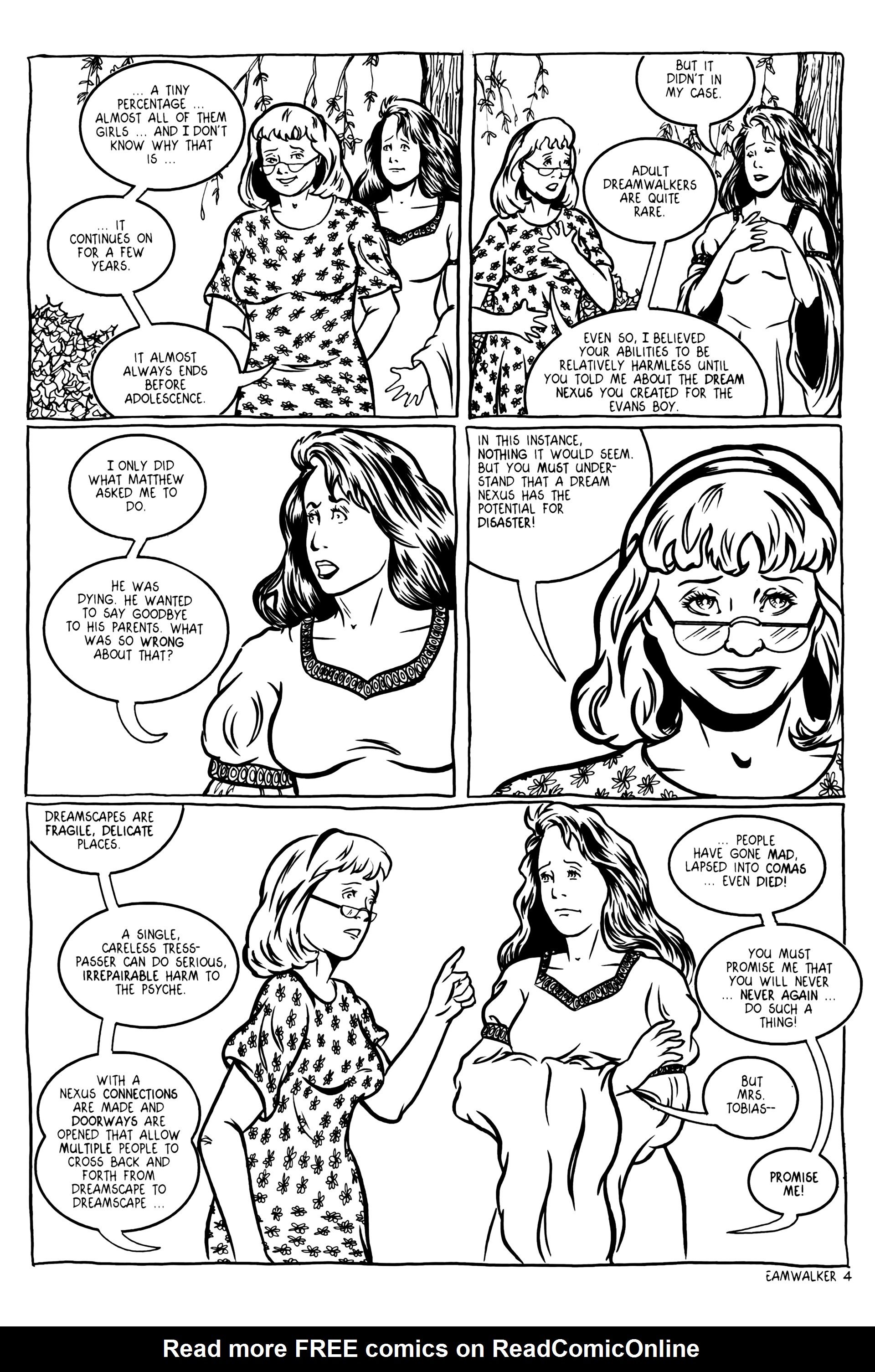 Read online DreamWalker (1996) comic -  Issue #1 - 6