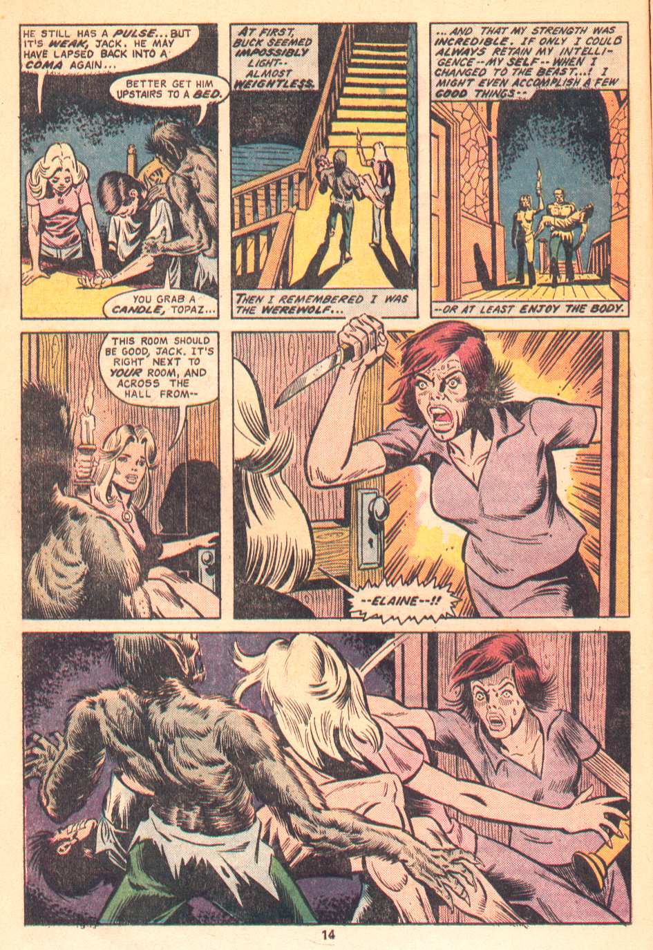 Read online Werewolf by Night (1972) comic -  Issue #36 - 9