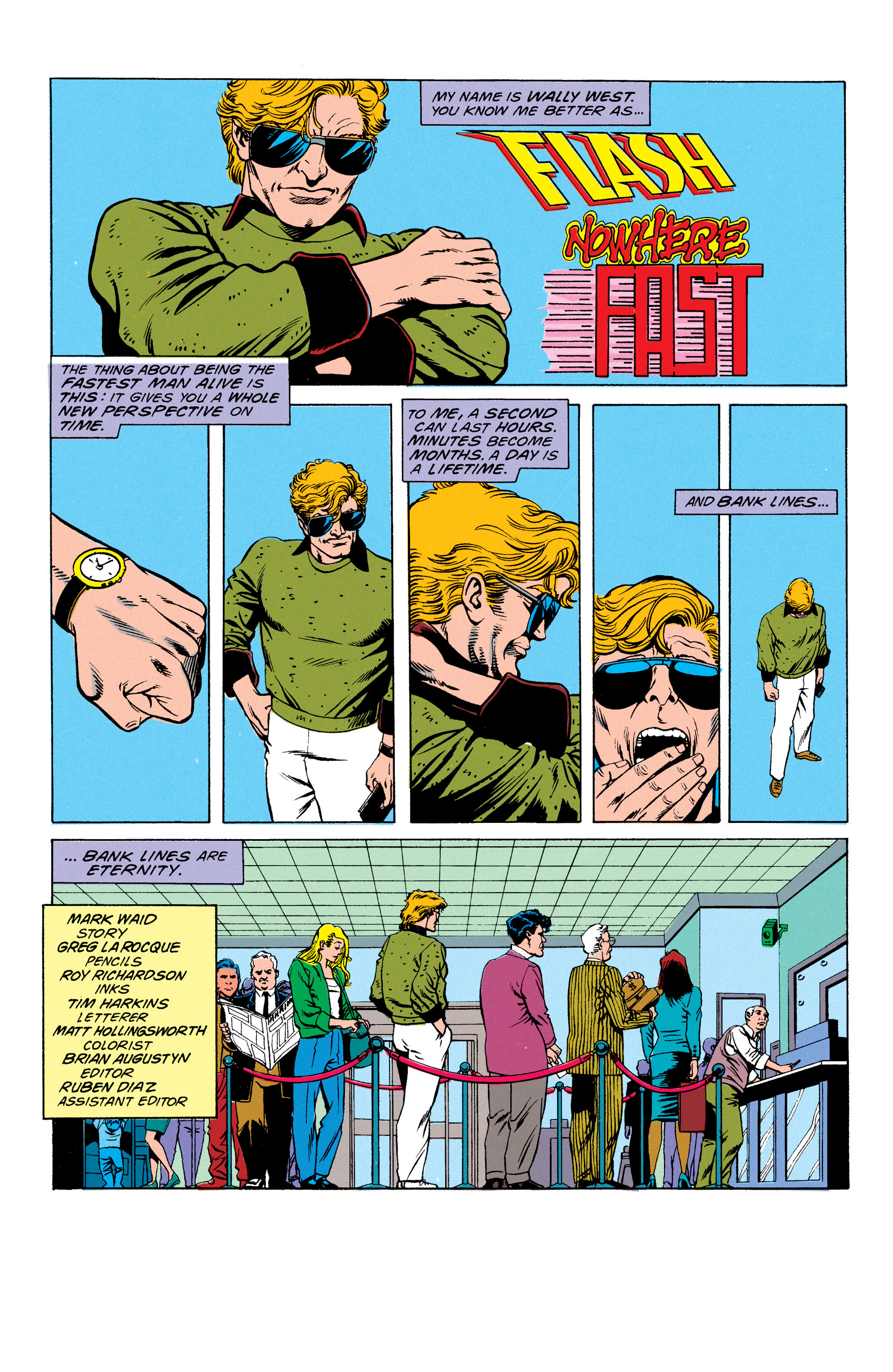 The Flash (1987) issue 71 - Page 2