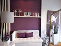 Sala color morado