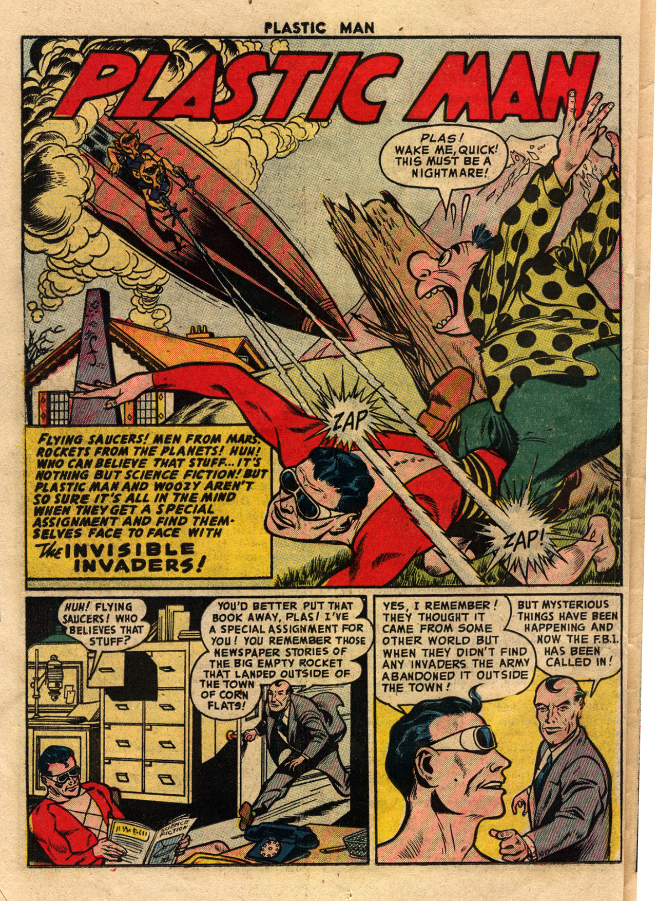 Read online Plastic Man (1943) comic -  Issue #45 - 26