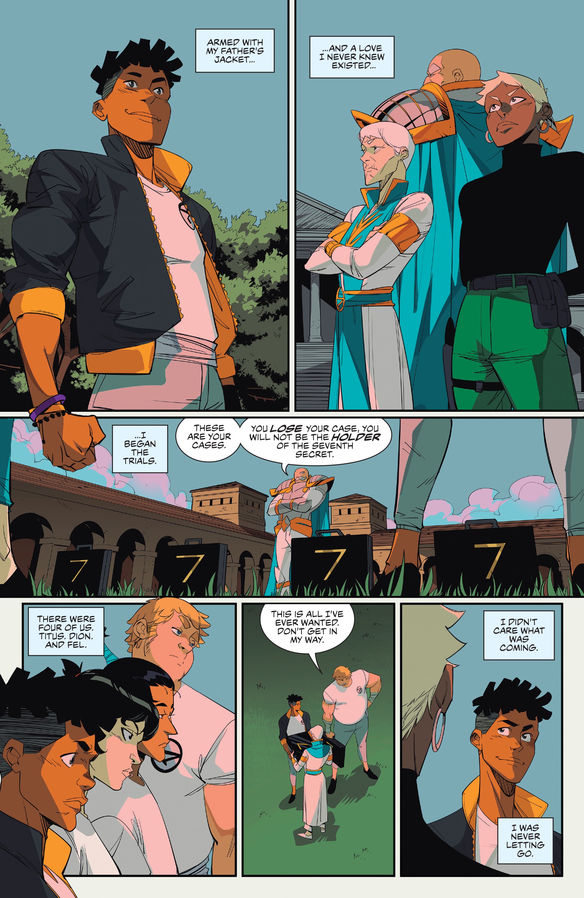 Read online Seven Secrets comic -  Issue #3 - 14