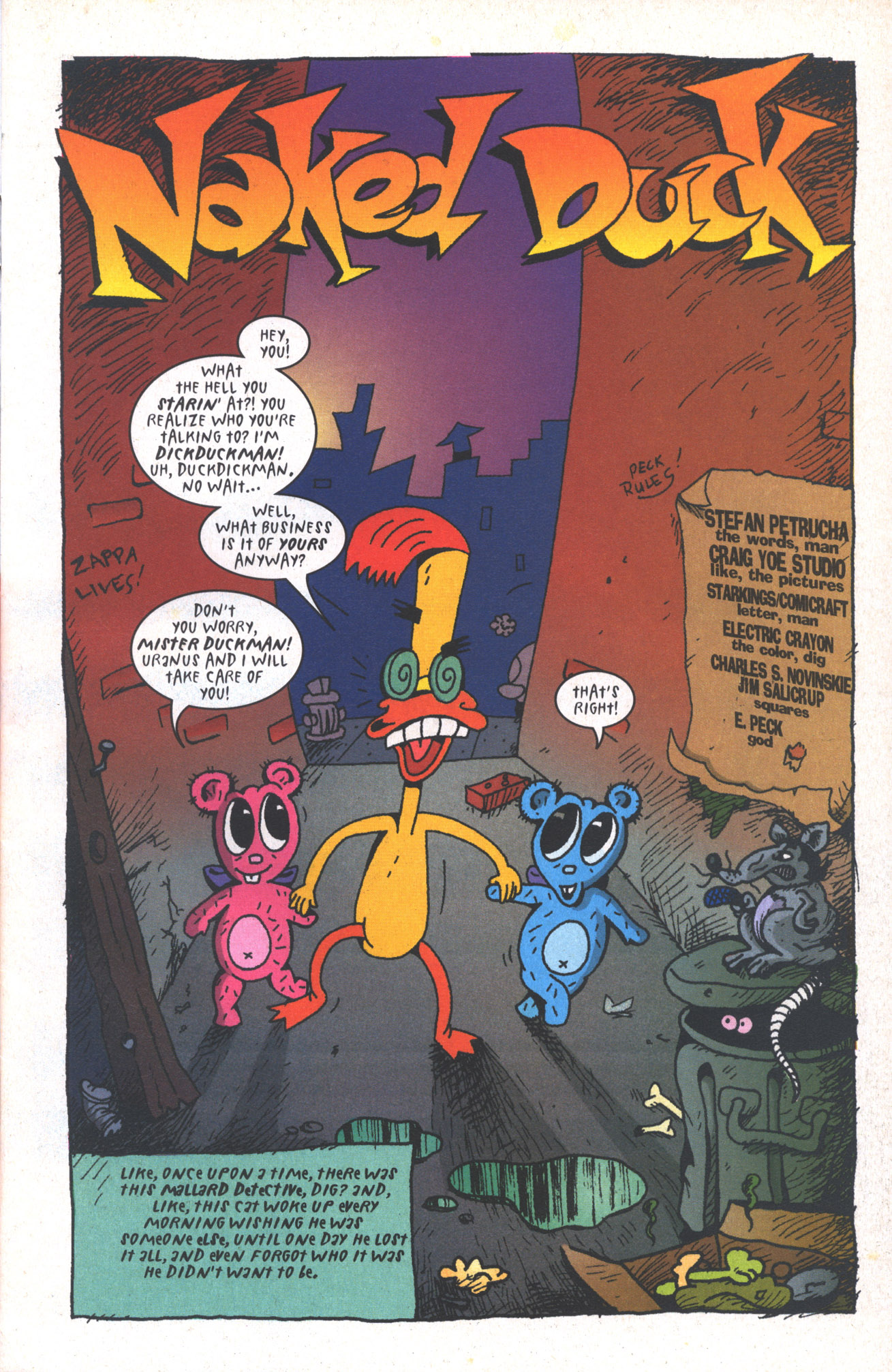 Read online Duckman (1994) comic -  Issue #1 - 5