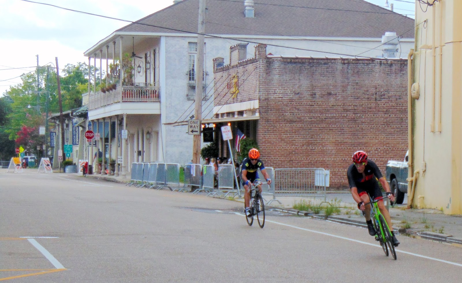Tammany Family Bicycle Race in Downtown Covington