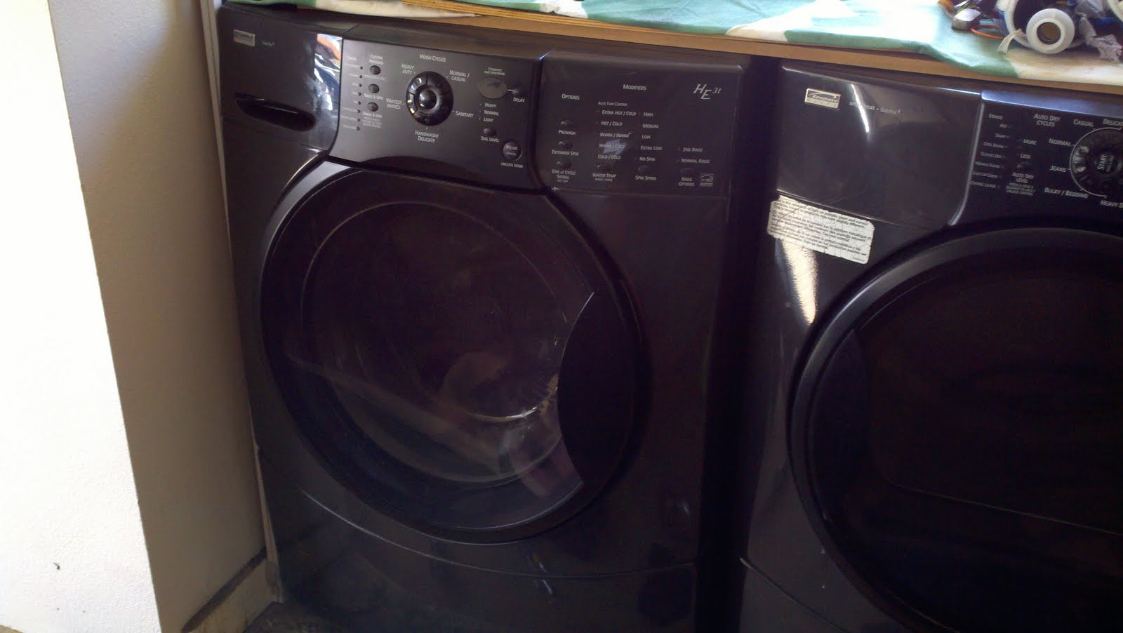 Appliance Repair Kenmore Elite H3t frontload washing macine (door will