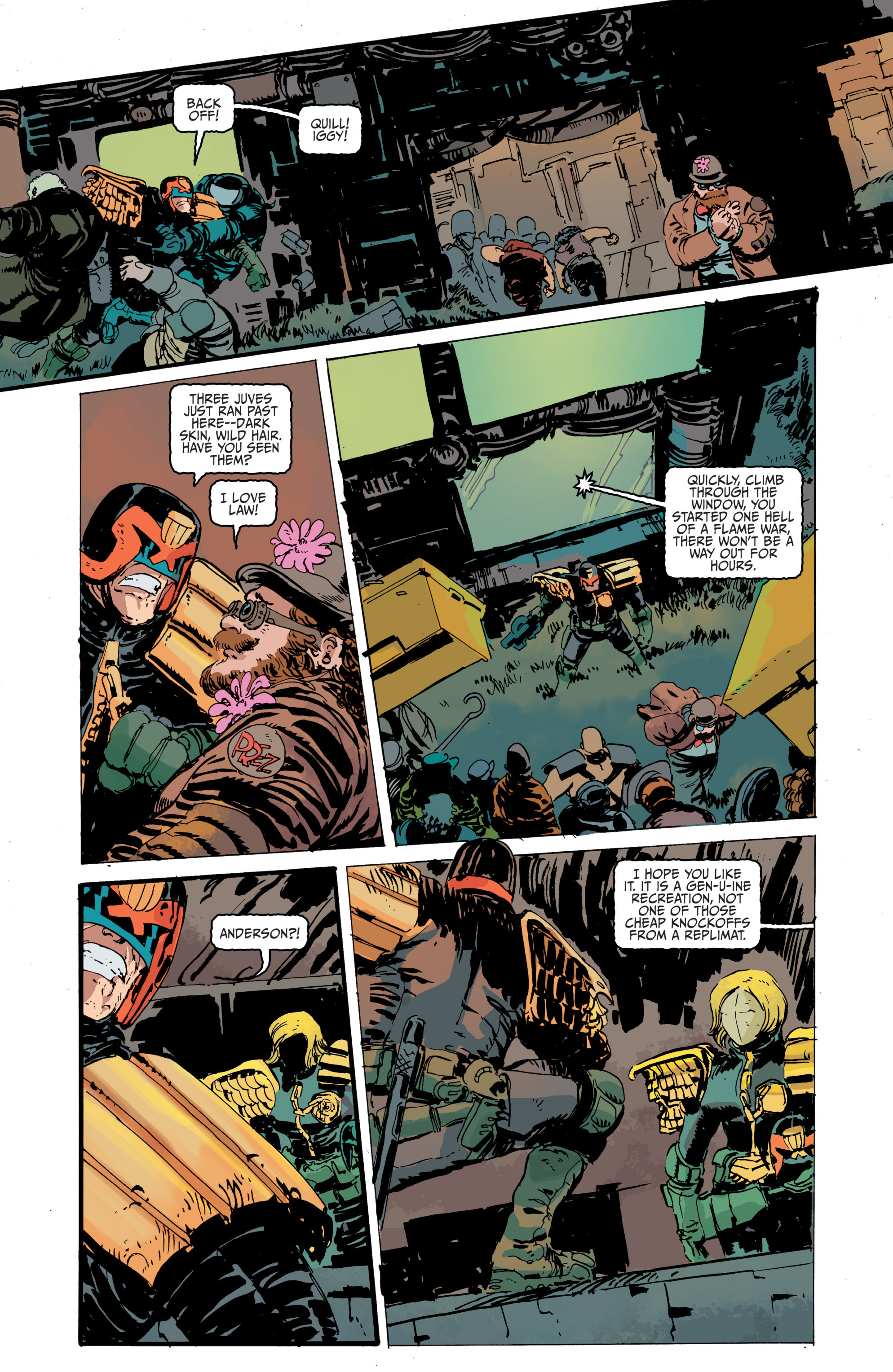 Read online Judge Dredd (2015) comic -  Issue #2 - 12