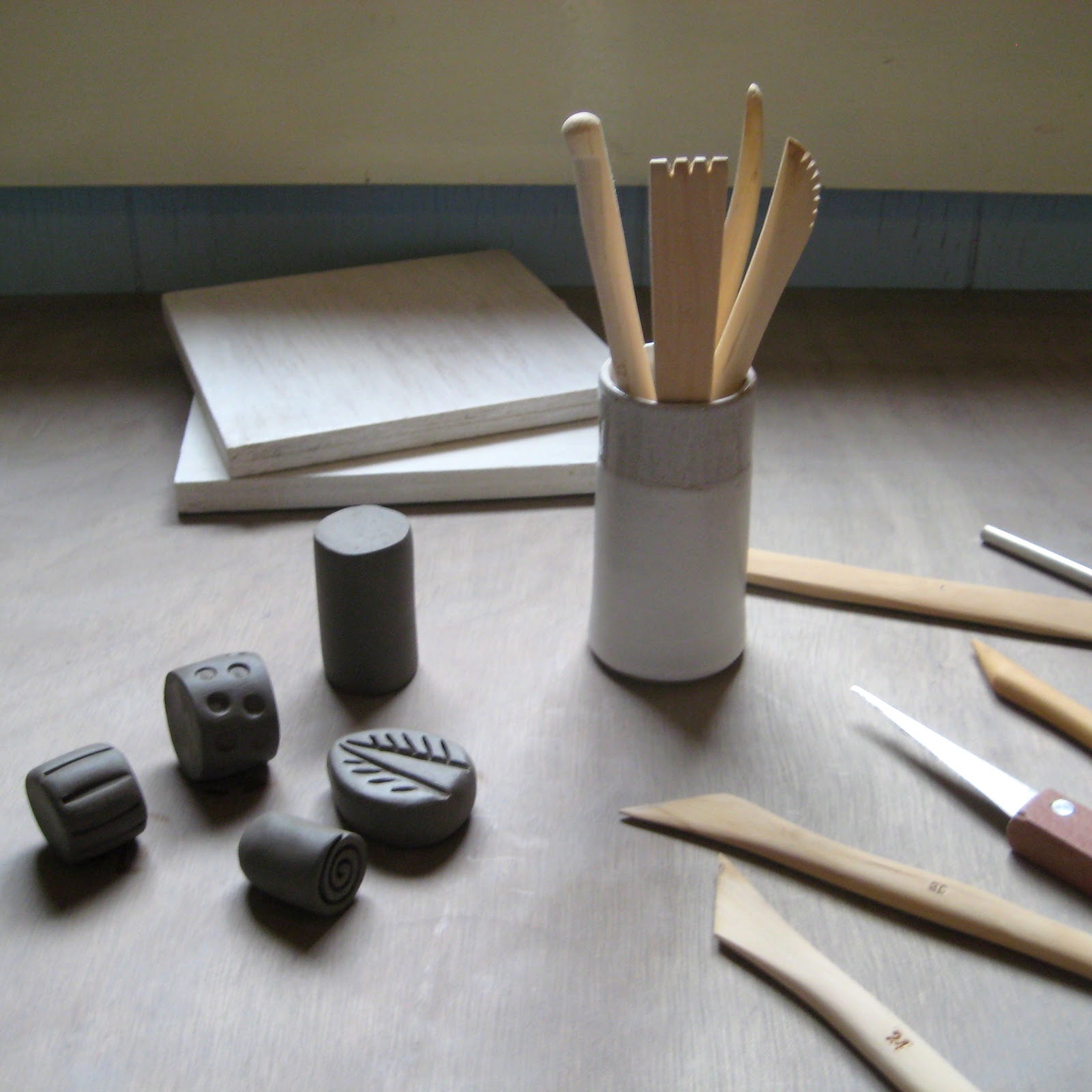 Pots and Paint How to Make Pottery Stamps and Seals