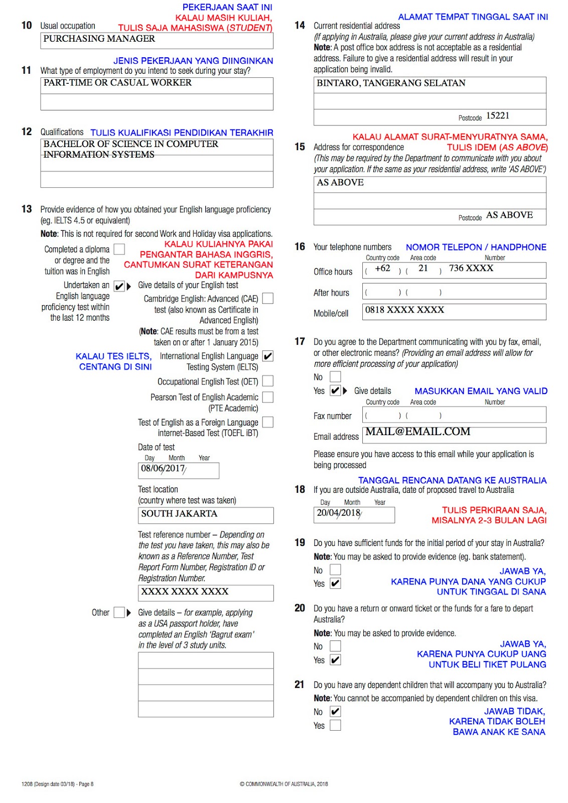 Dearvalent How To Whv Part 3 Panduan Lengkap Mengisi Form