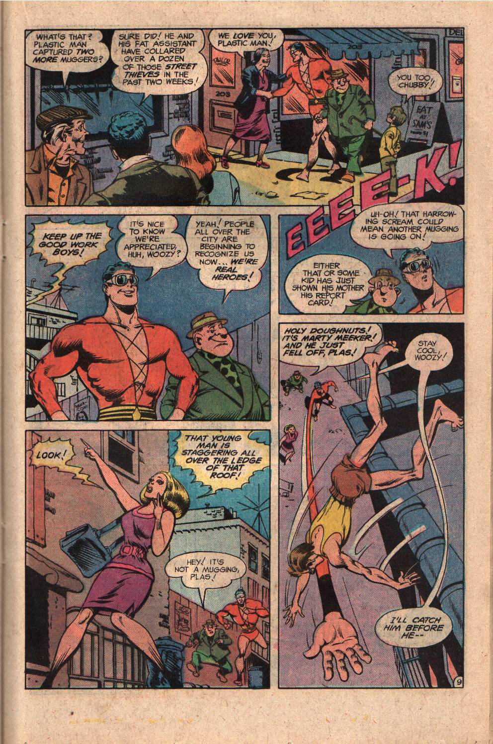 Read online Plastic Man (1976) comic -  Issue #19 - 11