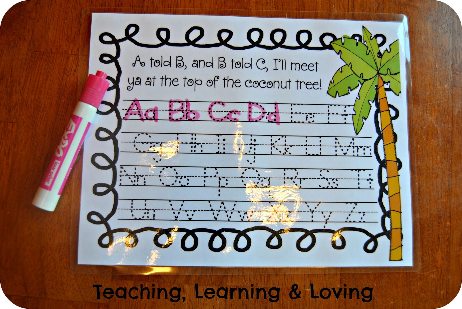 Teaching, Learning, &amp; Loving: Chicka Chicka Boom Boom!!