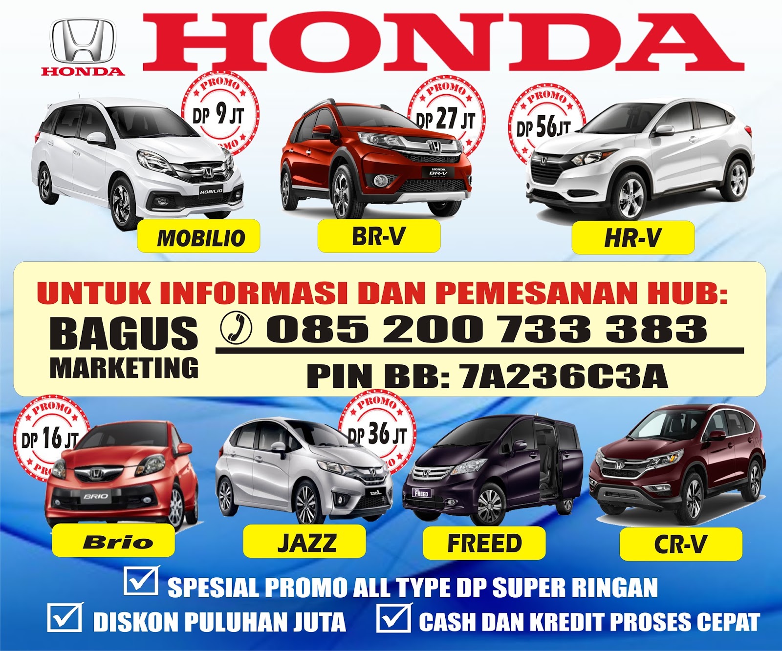 Info Dealer Honda di Jepara, Harga Mobil, Kredit Mobil
