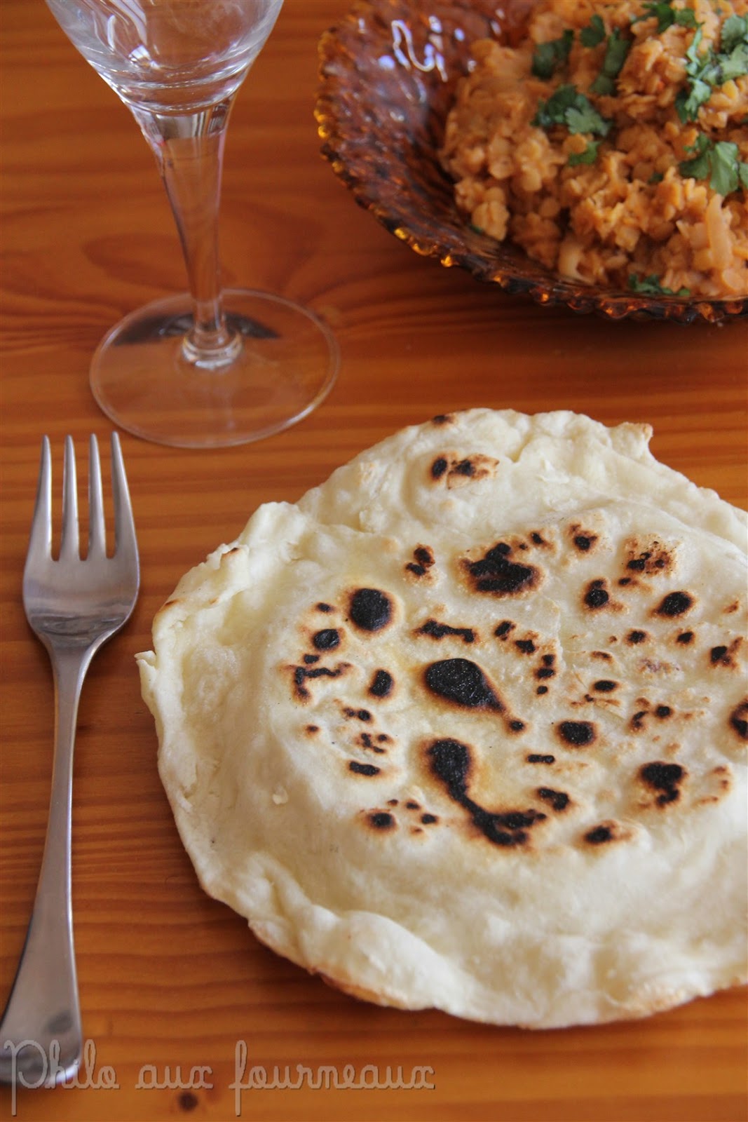 Philo aux fourneaux Cheese naan