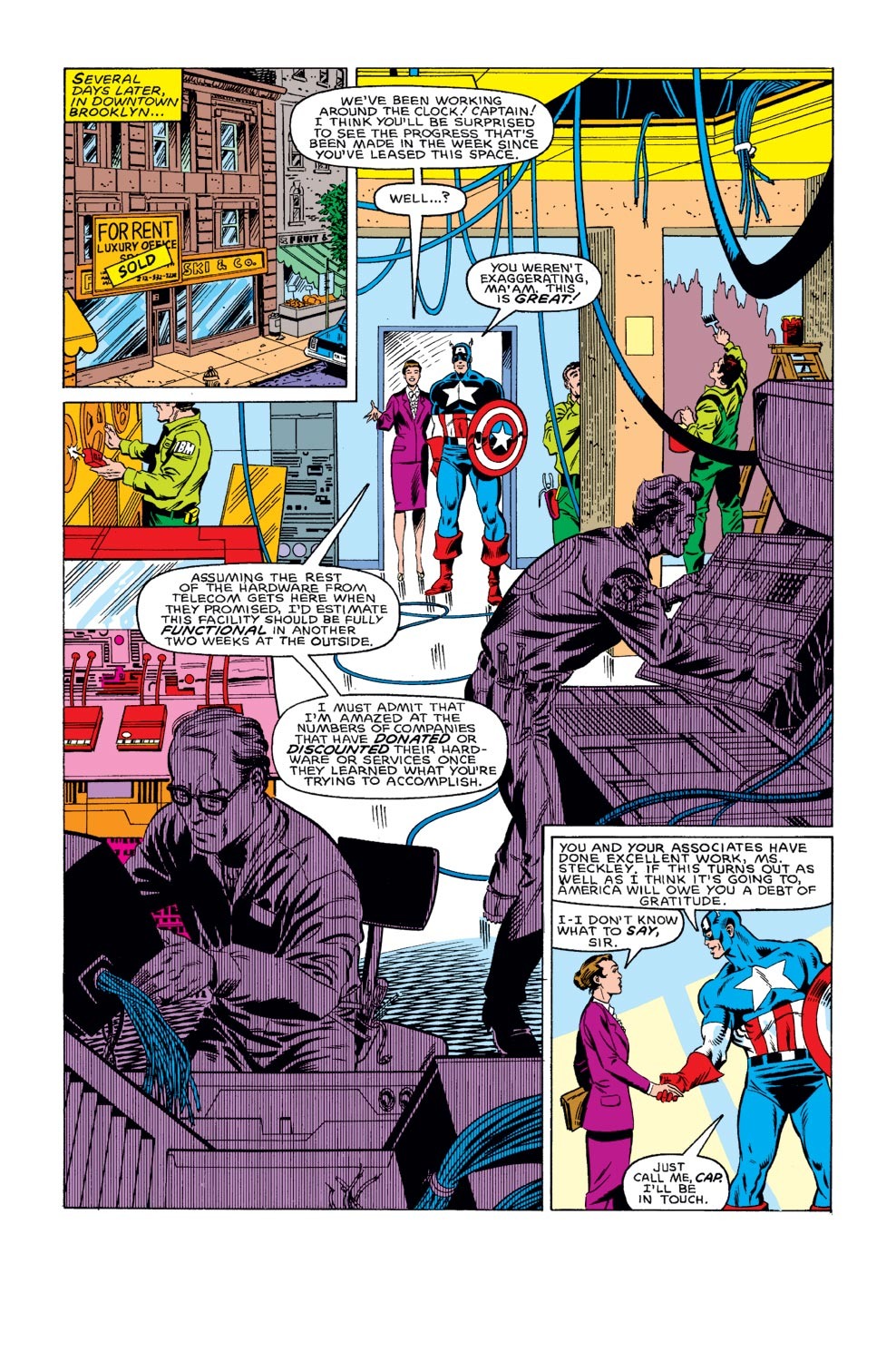 Captain America (1968) Issue #312 #240 - English 10