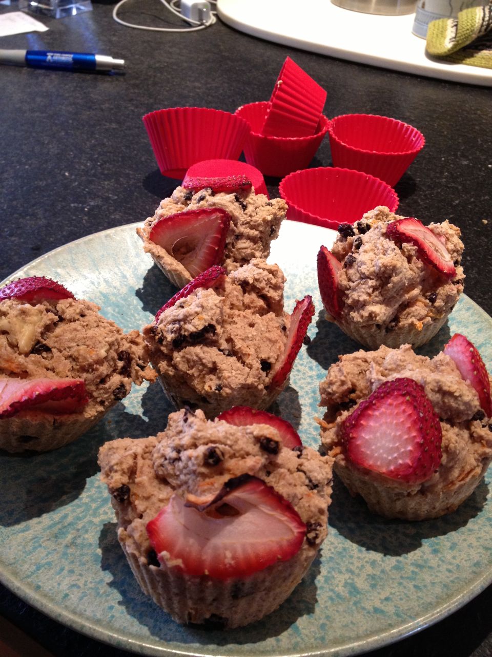 Eat2Thrive Vegan Adventures Golden Flaxseed Muffins