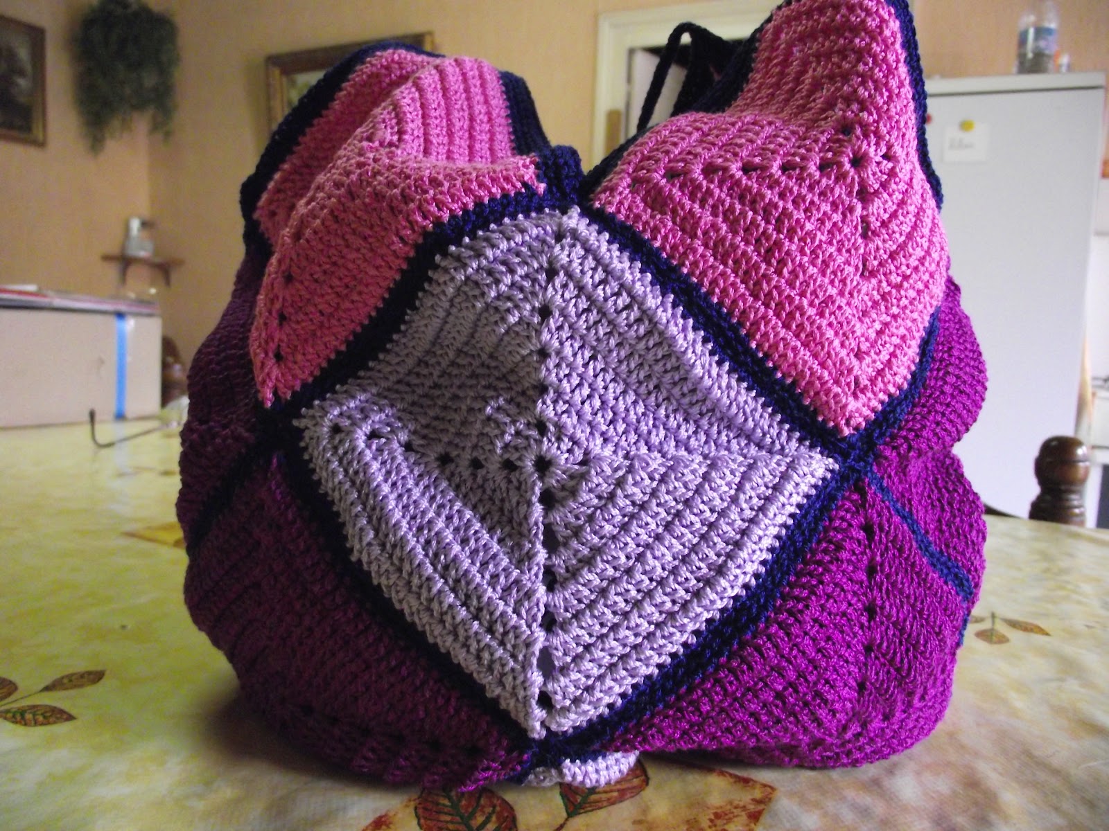 Crochet et tricot facile avec explications Sac au crochet