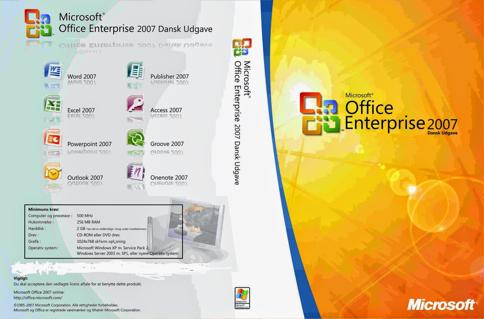 MS Office 2007 Enterprise license