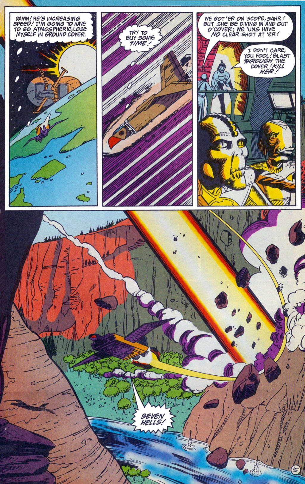 Read online Hawkworld (1990) comic -  Issue #6 - 16